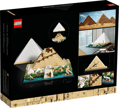 LEGO Architecture - La grande pyramide de Gizeh - 21058 - Neuf et scellé