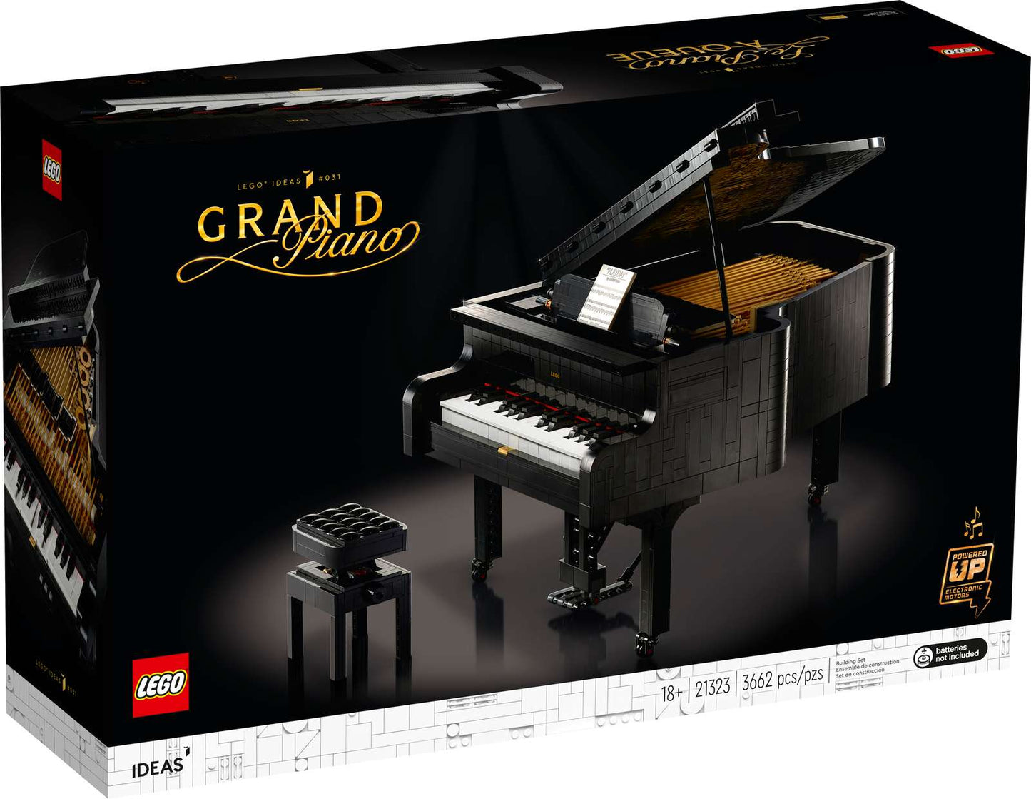 LEGO Ideas - Piano à queue - 21323 - Neuf et scellé