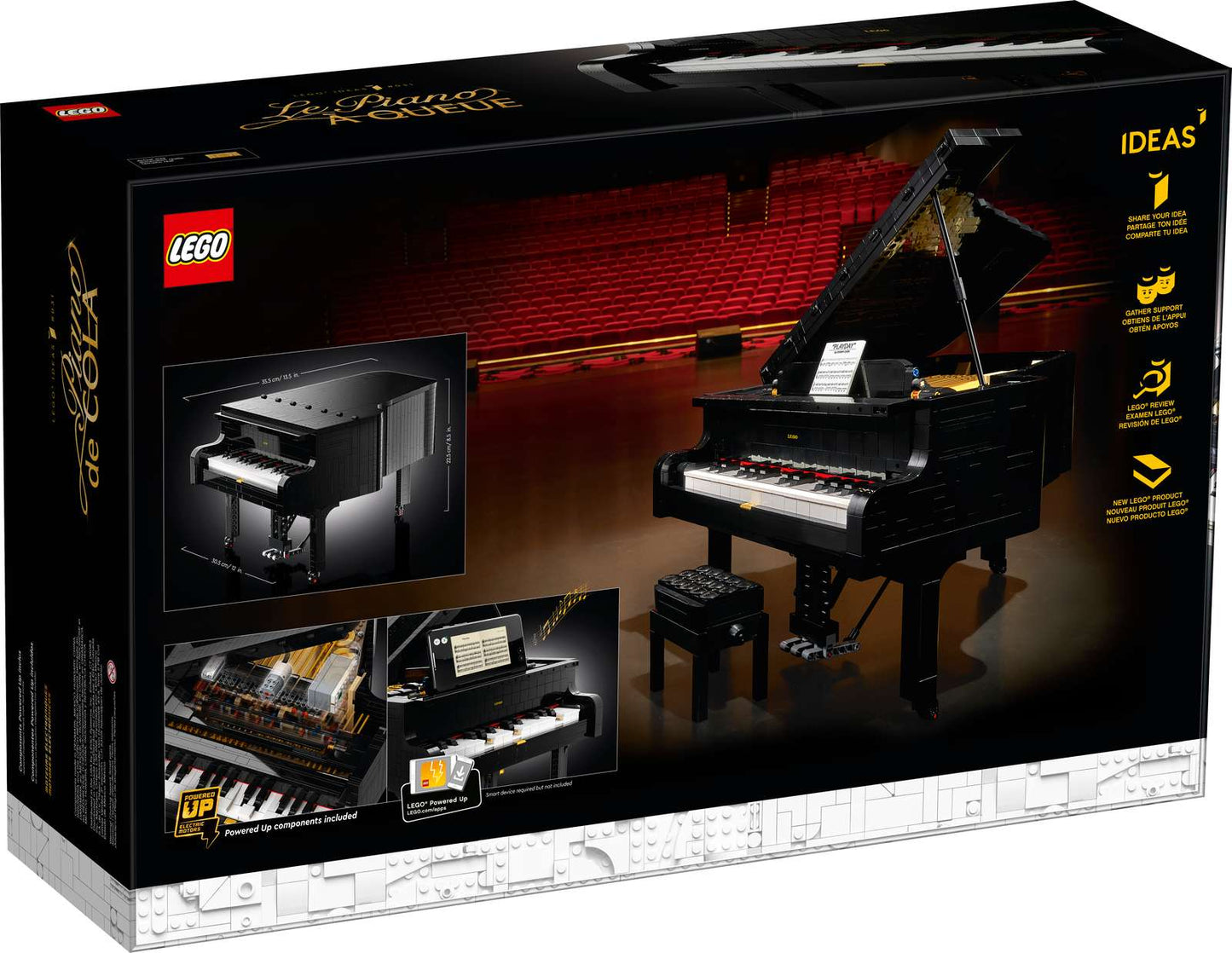 LEGO Ideas - Piano à queue - 21323 - Neuf et scellé