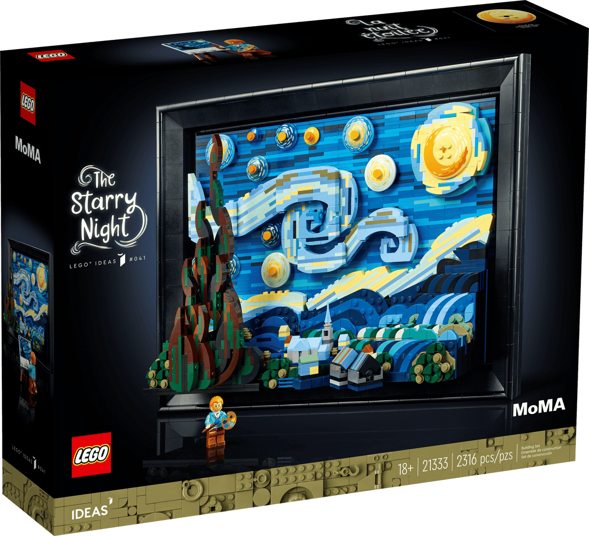 LEGO Ideas - Vincent van Gogh La Nuit étoilée - 21333 - Neuf et scellé