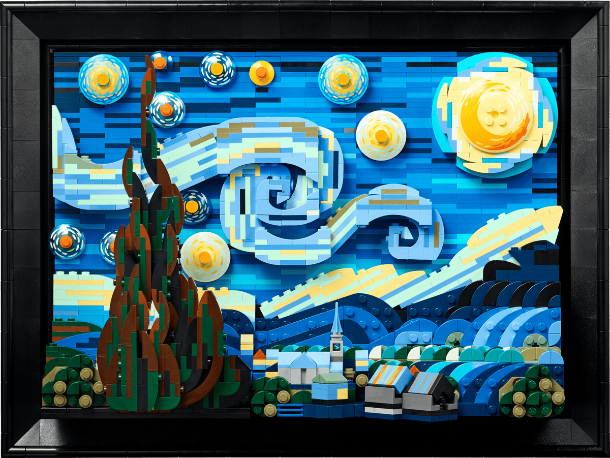LEGO Ideas - Vincent van Gogh La Nuit étoilée - 21333 - Neuf et scellé