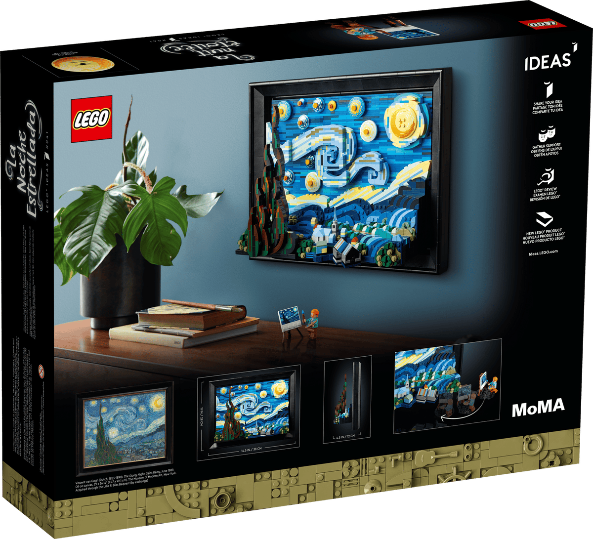 LEGO Ideas - Vincent van Gogh La Nuit étoilée - 21333 - Neuf et scellé