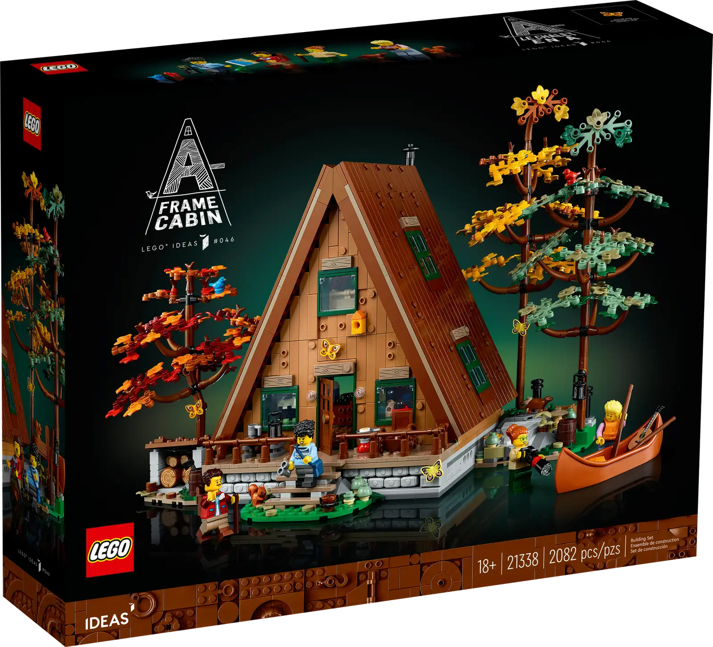 LEGO Ideas - La cabane en A - 21338 - Neuf et scellé