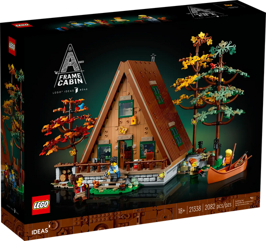 LEGO Ideas - La cabane en A - 21338 - Neuf et scellé