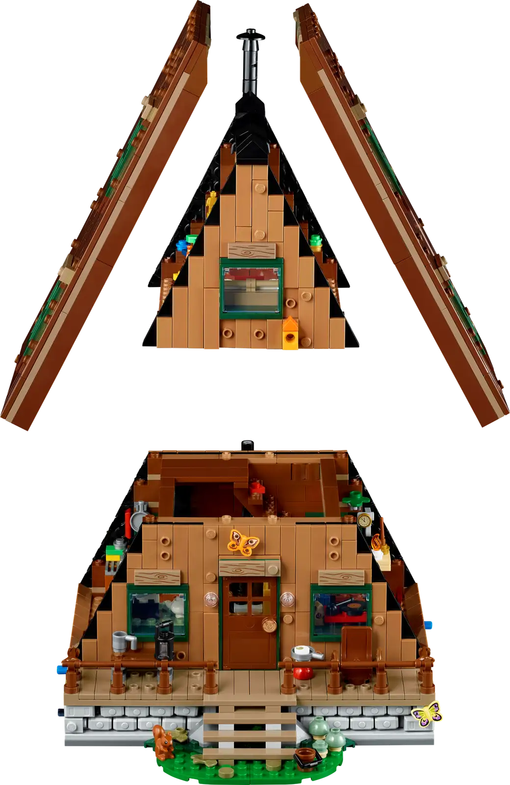 LEGO Ideas - La cabane en A - 21338 - Neuf et scellé