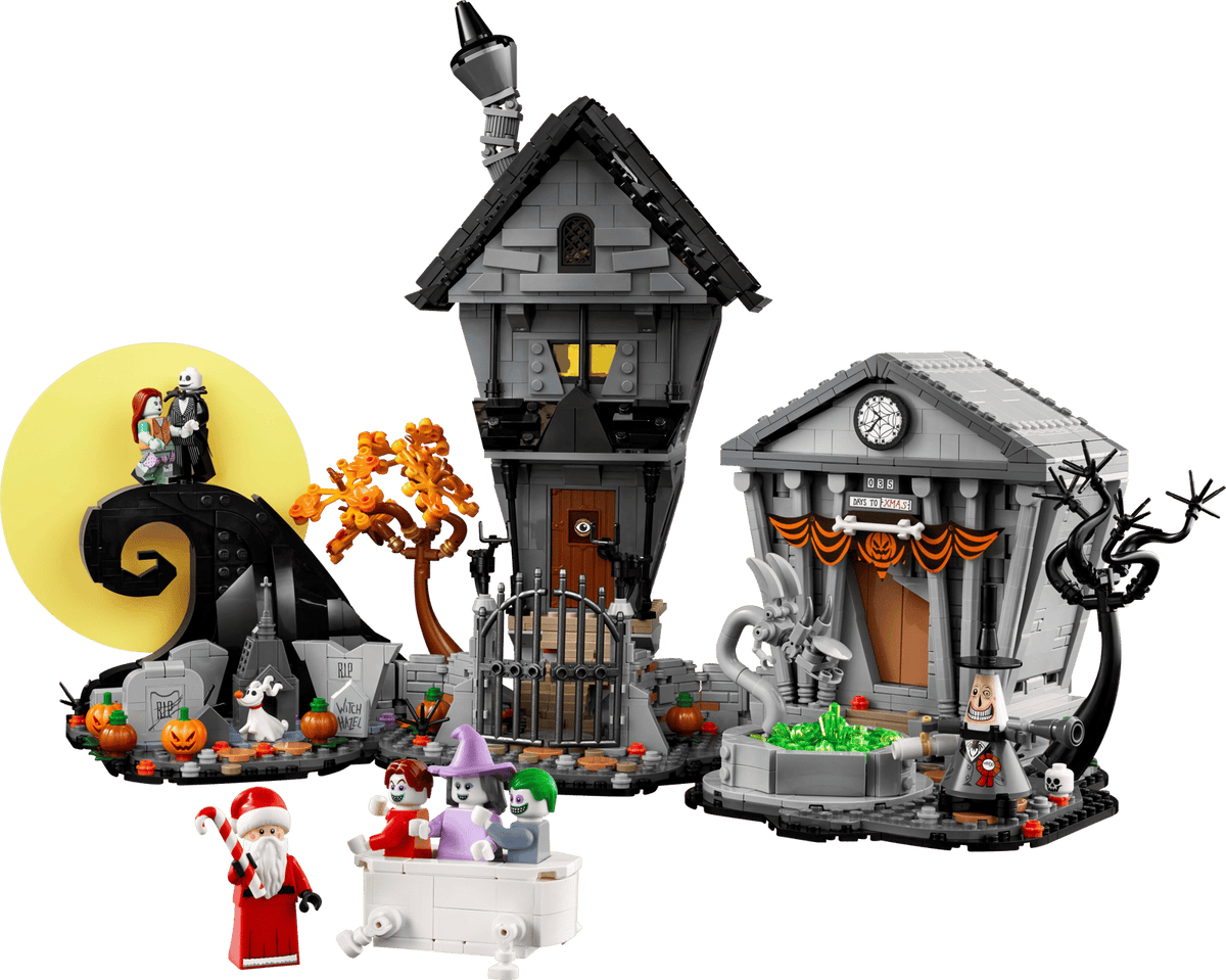 LEGO Ideas Disney Tim Burton - L'Étrange Noël de Monsieur Jack - 21351 - Neuf et scellé