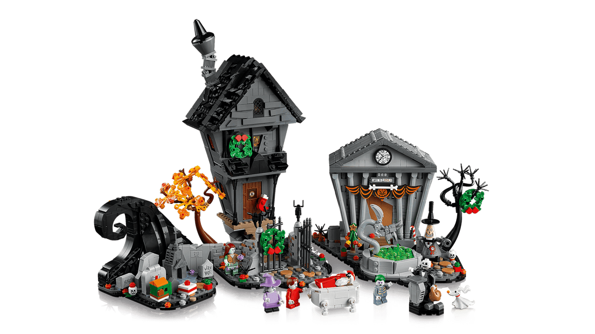LEGO Ideas Disney Tim Burton - L'Étrange Noël de Monsieur Jack - 21351 - Neuf et scellé