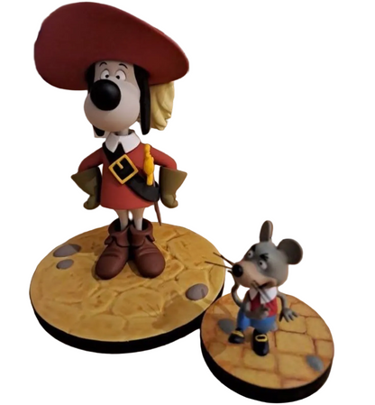 Fariboles - Dogtanian chien-mousquetaire et Pomme fidèle compagnon