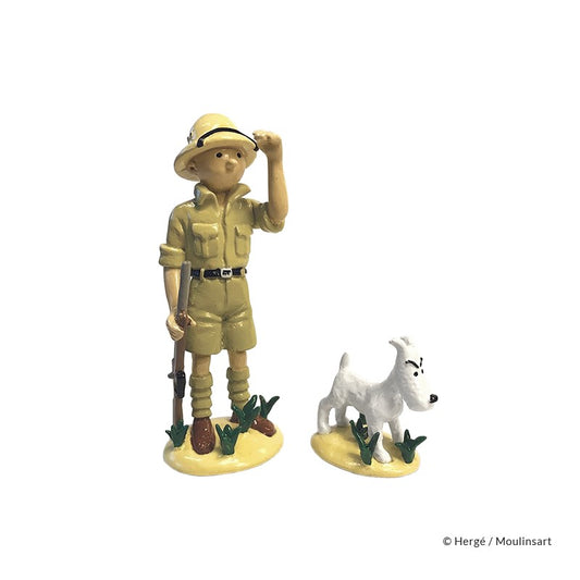 Moulinsart Tintin - Tintin et Milou au Congo - Collection VO