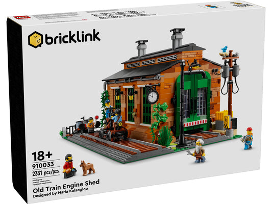 Lego Bricklink - Old Train Engine Shed - 910033 - Neuf et scellé