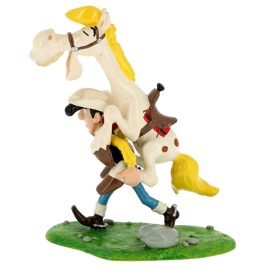 Pixi Morris Lucky Luke - Lucky Luke portant Jolly Jumper