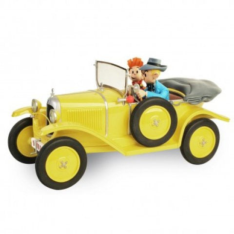 Figures &amp; You Franquin's Garage - Spirou and Fantasio - Jeep CJ5 1960 