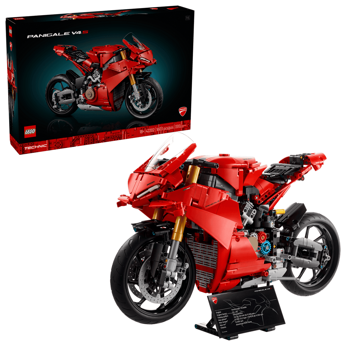 LEGO Technic - La Moto Ducati Panigale V4 S - 42202 - Neuf et scellé