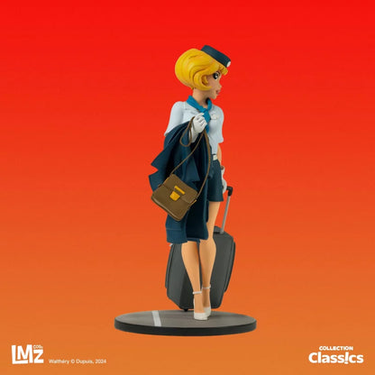 LMZ Collectibles Walthéry Natacha - Natacha avec sa valise - échelle 1/6 (En précommande)