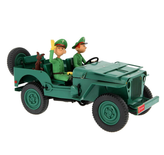 Aroutcheff - Spirou et Fanrasio - Jeep Willys des Dictateurs