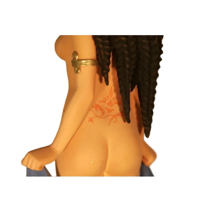 Fariboles - Mirallès Djinn - Jade drapé bleu