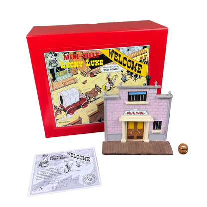 Pixi Morris Lucky Luke - La banque 1 fig. - Mini & Ville