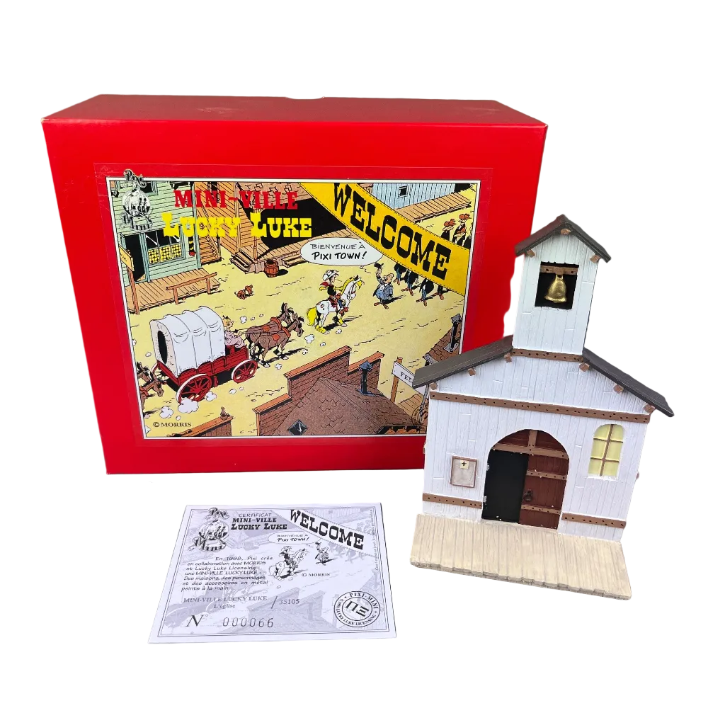Pixi Morris Lucky Luke - L’église - Mini & Ville