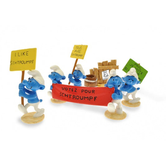 Pixi Peyo Schtroumpf - La manifestation Schtroumpf