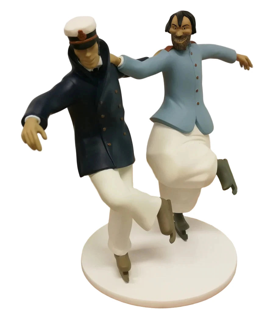 Leblon-Delienne Corto Maltese et Raspoutine patineurs