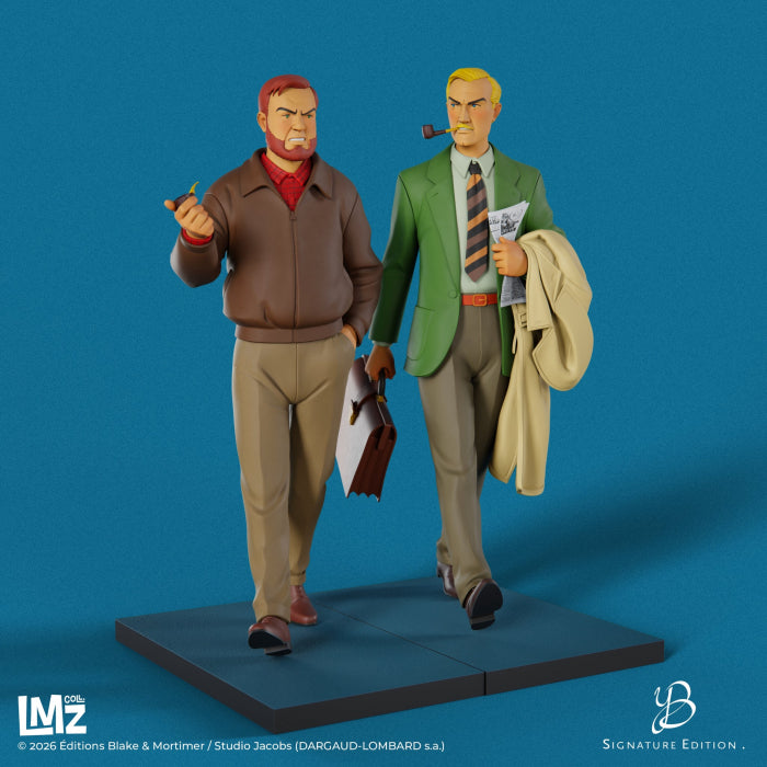 LMZ Collectibles Jacobs Blake et Mortimer - L’énigme de l’Atlantide - Signature Édition (En précommande mai 2027)