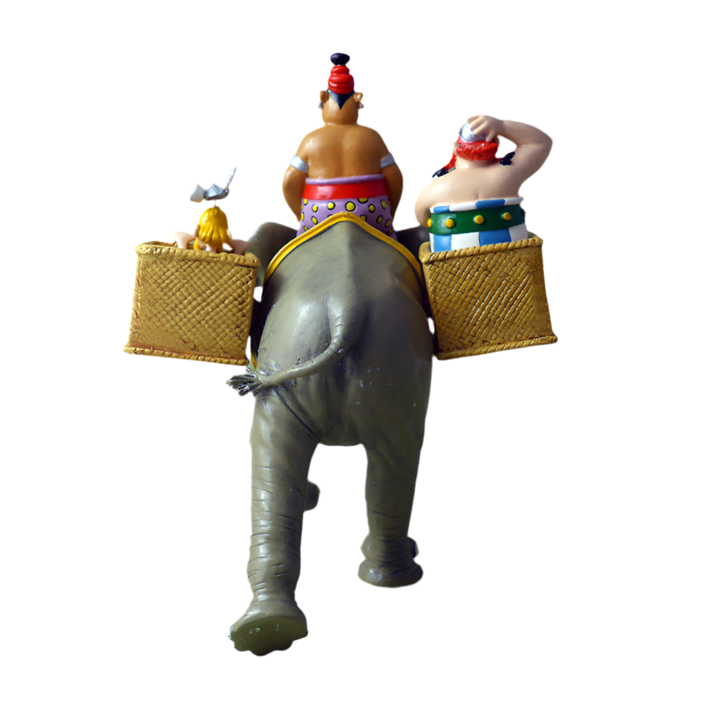 Pixi Uderzo Astérix Obélix - Astérix, Obélix et Idéfix sur l’éléphant
