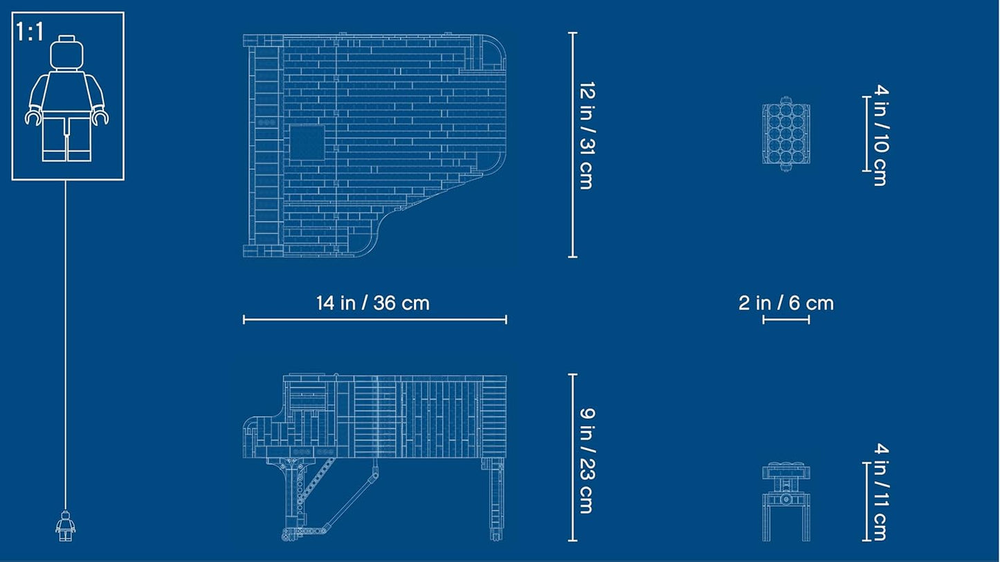 LEGO Ideas - Piano à queue - 21323 - Neuf et scellé