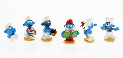 Pixi Peyo Schtroumpf - 12 Schtroumpfs + Présentoir - Collection Origine