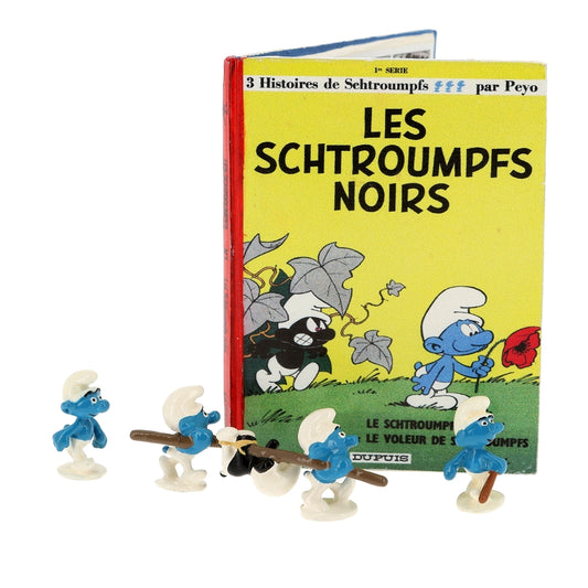 Pixi Peyo Smurfs - The Black Smurfs (pages 8 and 9) - Bubble Escapes 
