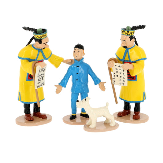 Moulinsart Pixi Tintin - La scène du mandat d'arrêt - Le Lotus Bleu