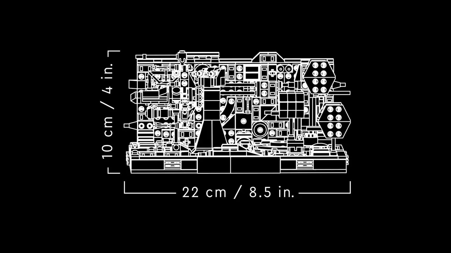 LEGO Star Wars - Diorama de la poursuite dans les tranchées de l’Étoile de la Mort - 75329 - Neuf et scellé