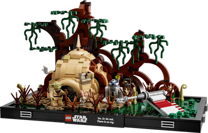 LEGO Star Wars - Diorama de l’entraînement Jedi sur Dagobah™ - 75330 - Neuf et scellé