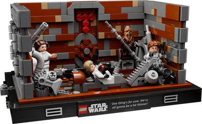 LEGO Star Wars - Diorama du compacteur de déchets de l'Étoile de la Mort - 75339 - Neuf et scellé