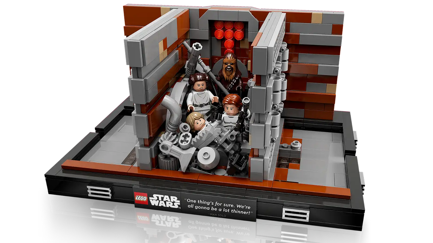 LEGO Star Wars - Diorama du compacteur de déchets de l'Étoile de la Mort - 75339 - Neuf et scellé