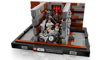 LEGO Star Wars - Diorama du compacteur de déchets de l'Étoile de la Mort - 75339 - Neuf et scellé