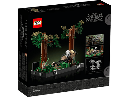 LEGO Star Wars - Diorama de la course-poursuite en speeder sur Endo - 75353 - Neuf et scellé