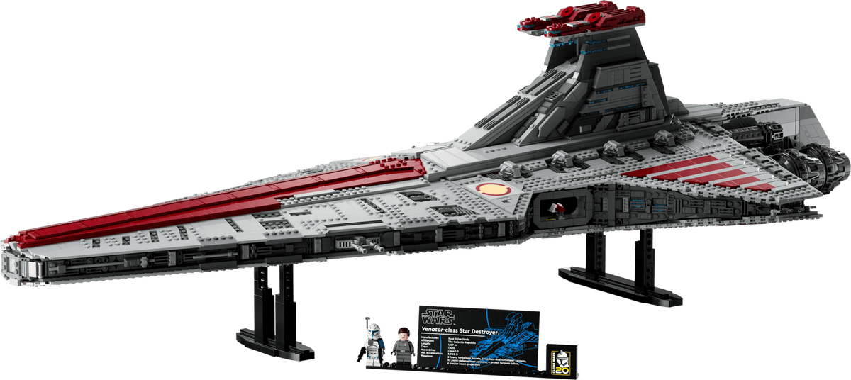 LEGO Star Wars - Le croiseur d’assaut de classe Venator de la République - 75367 - Neuf et scellé