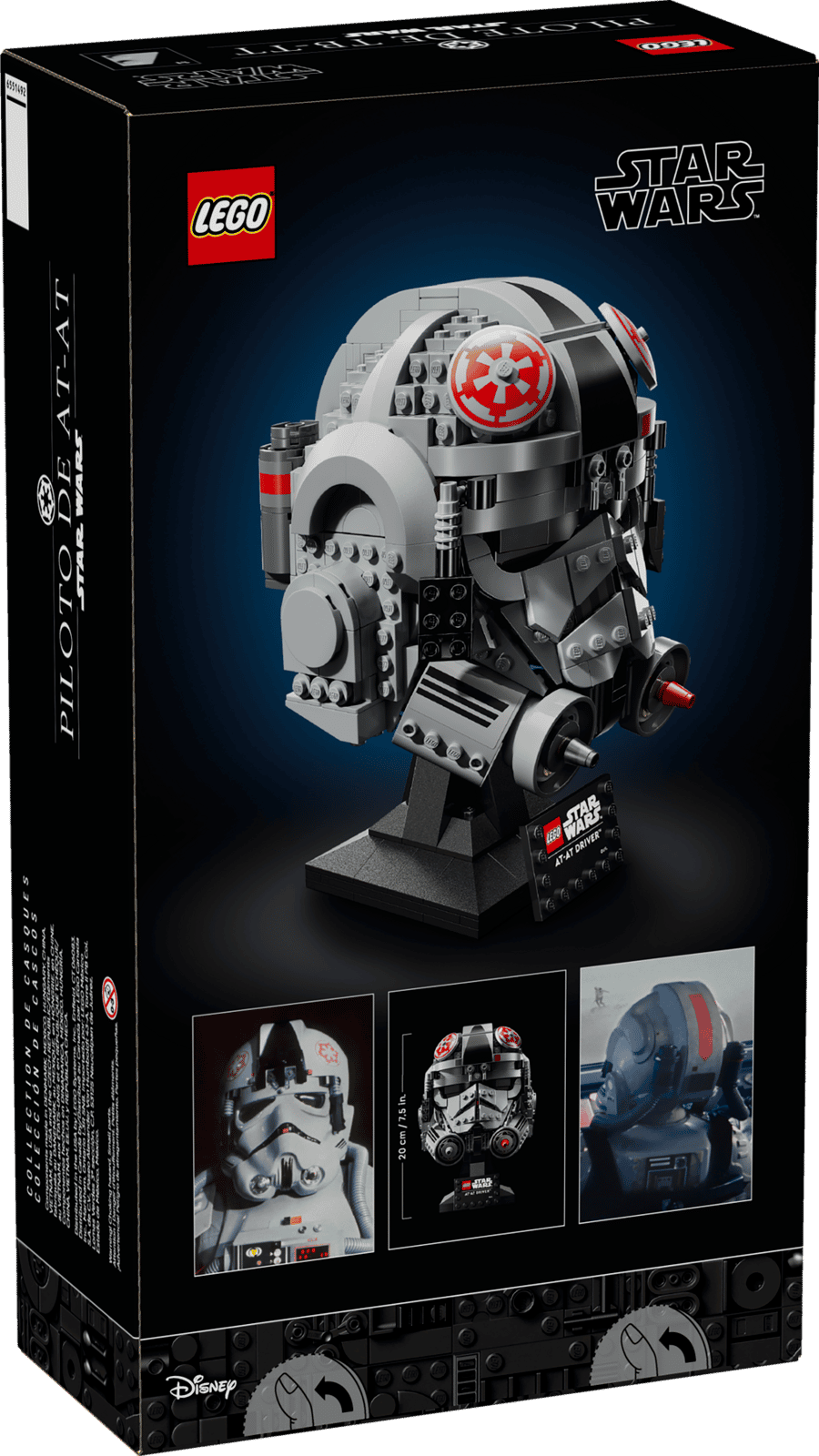 LEGO Star Wars - Le casque du pilote de AT-AT™ - 75429 - Neuf et scellé