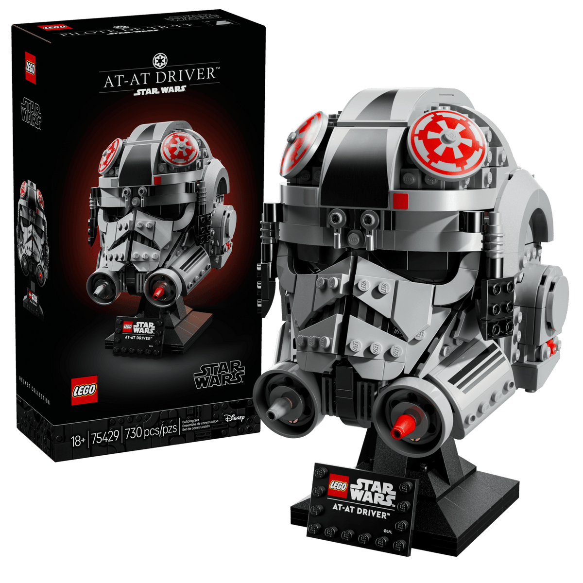 LEGO Star Wars - Le casque du pilote de AT-AT™ - 75429 - Neuf et scellé