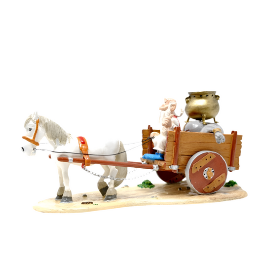 Pixi Uderzo Astérix Obélix - Panoramix sur sa charrette