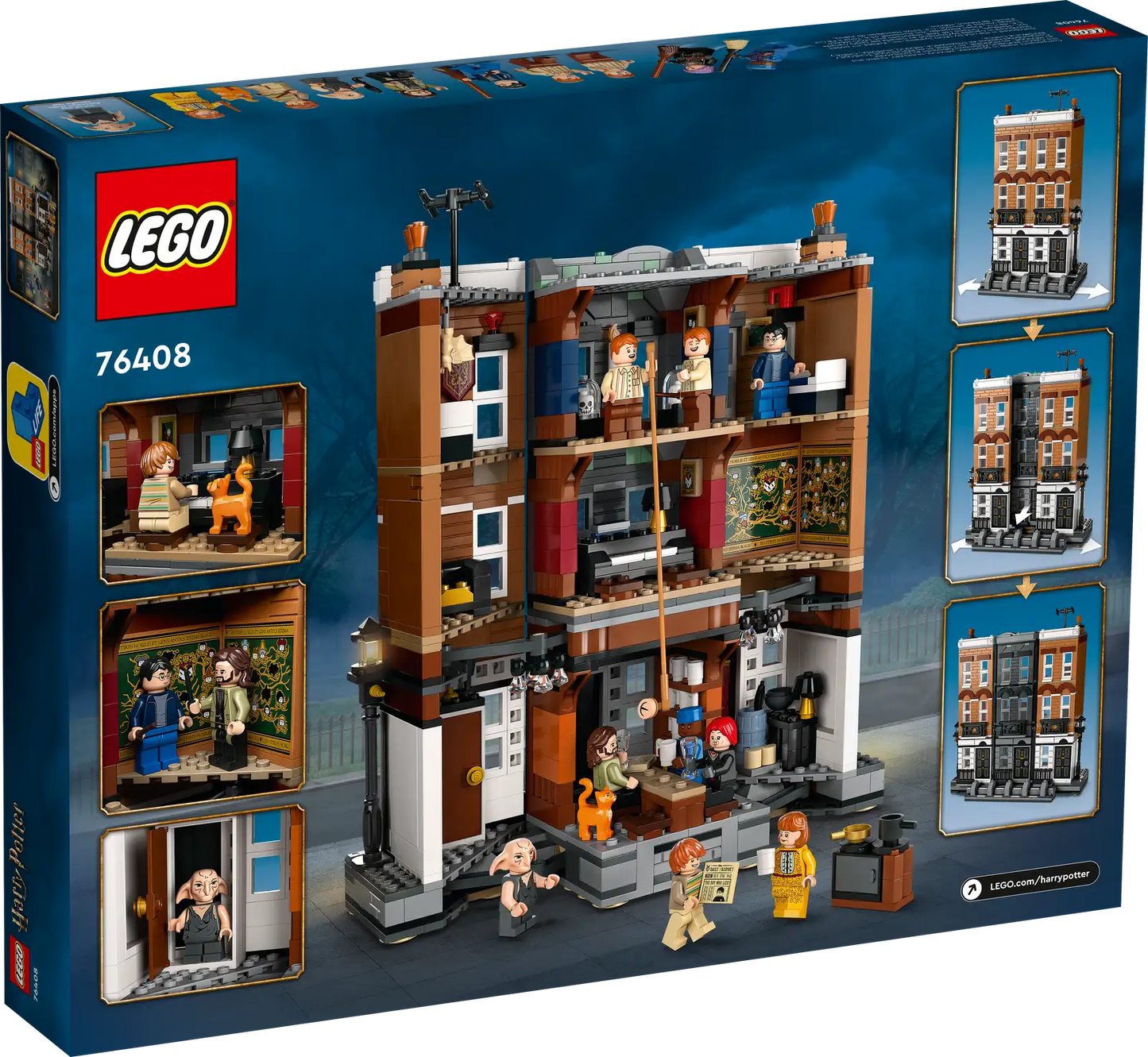 LEGO Harry Potter - 12 Grimmauld Place - 76408 - Neuf et scellé