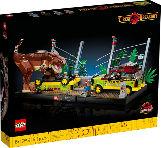 LEGO - L’évasion du T. rex de Jurassic Park - 76956 - Neuf et scellé