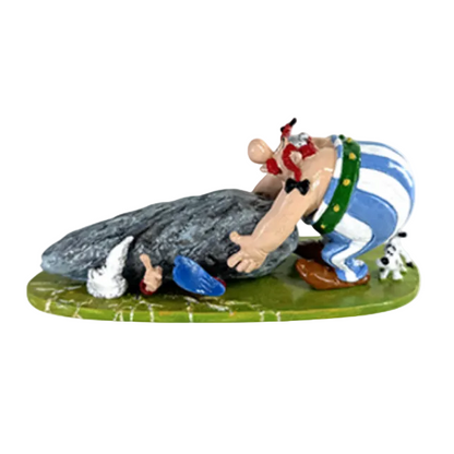 Pixi Uderzo Astérix Obélix - Obélix écrasant Amnésix