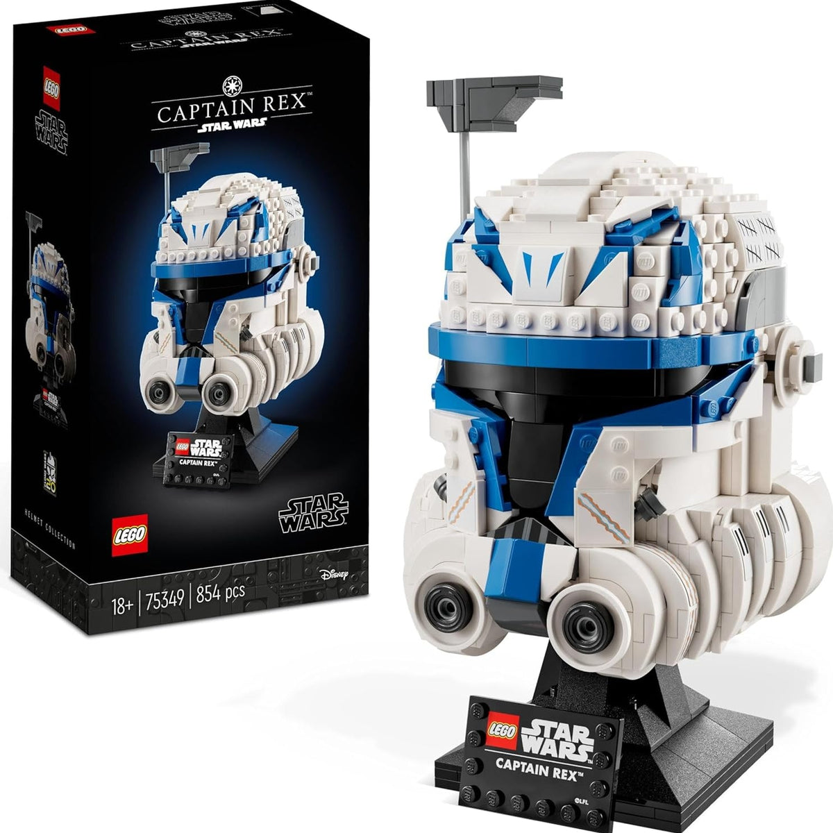 LEGO Star Wars - Le casque du Capitaine Rex™ - 75349 - Neuf et scellé