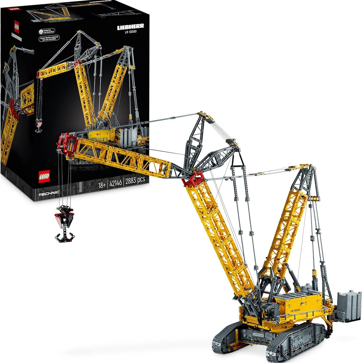 Lego Technic - La grue sur chenilles Liebherr LR 13000 - 42146 - Neuf et scellé