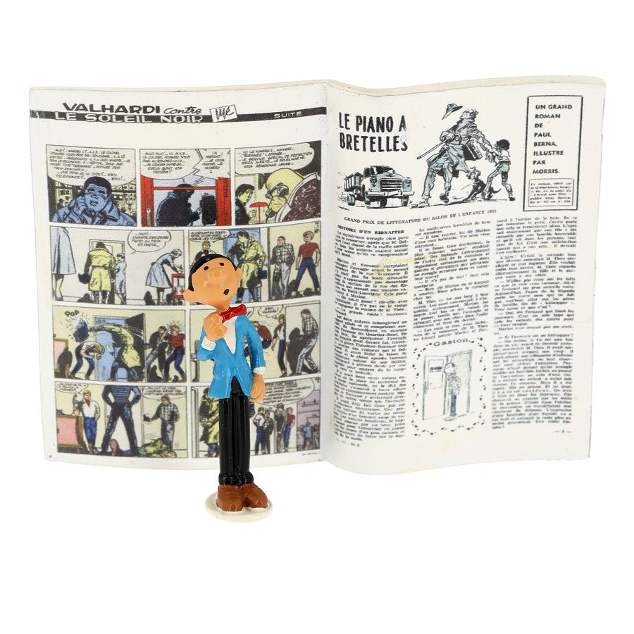 Pixi Franquin Gaston Lagaffe - Le journal de Spirou 28 février 1958 - Échappées bulles
