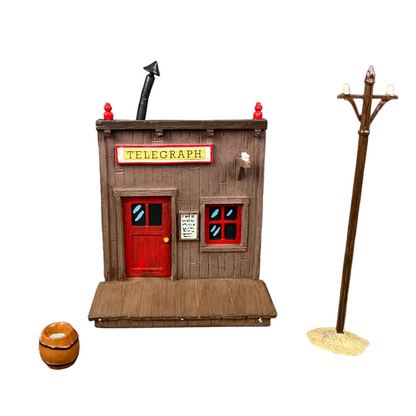 Pixi Morris Lucky Luke - Le télégraphe 2 fig. - Mini & Ville