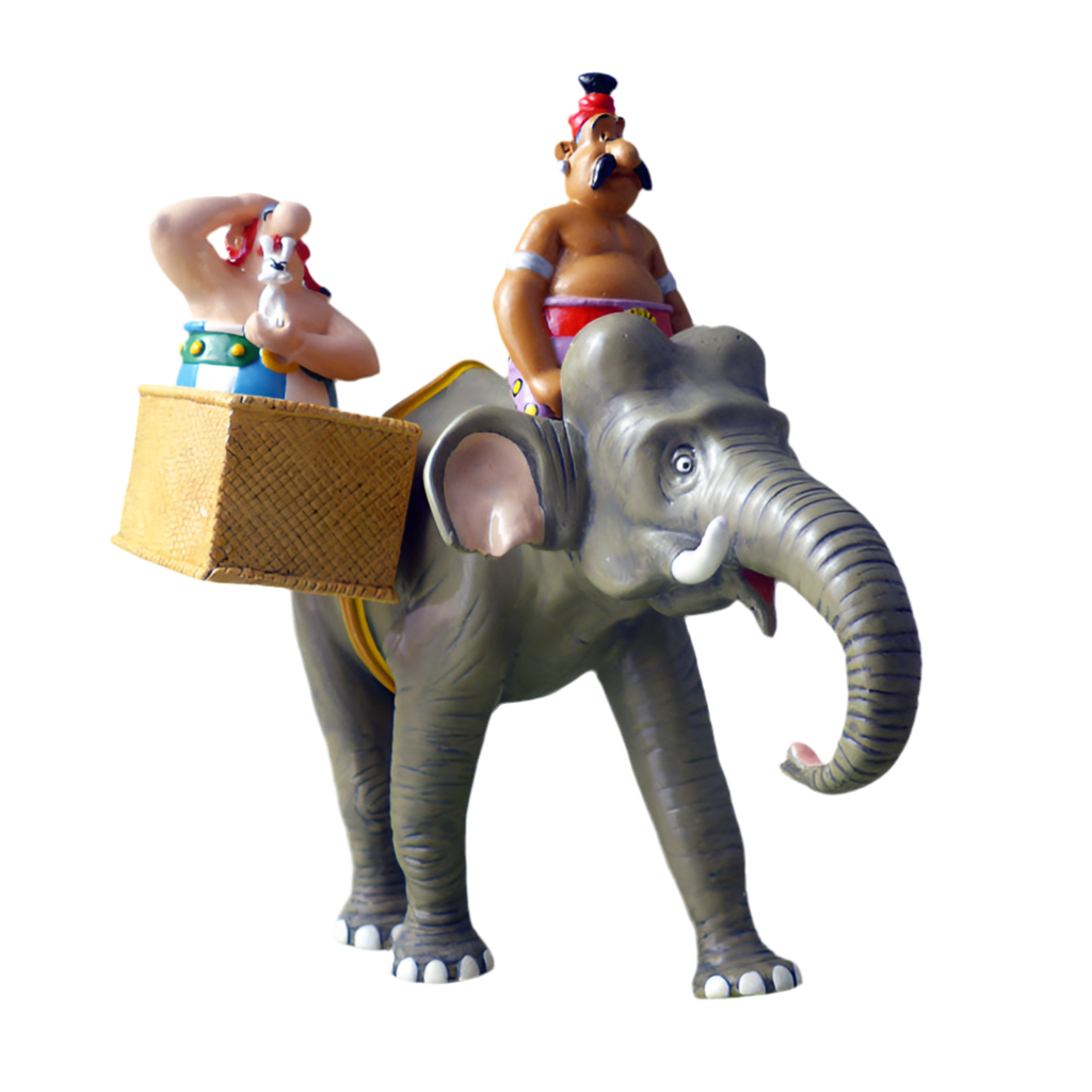Pixi Uderzo Astérix Obélix - Astérix, Obélix et Idéfix sur l’éléphant