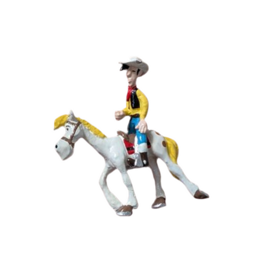 Pixi Morris Lucky Luke - Lucky Luke et Jolly Jumper 2 fig. - Mini & Ville