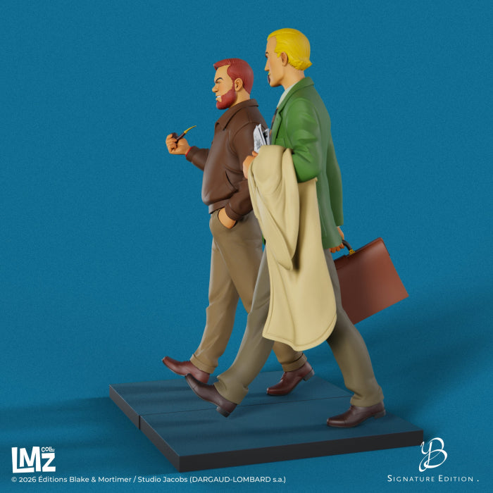 LMZ Collectibles Jacobs Blake et Mortimer - L’énigme de l’Atlantide - Signature Édition (En précommande mai 2027)